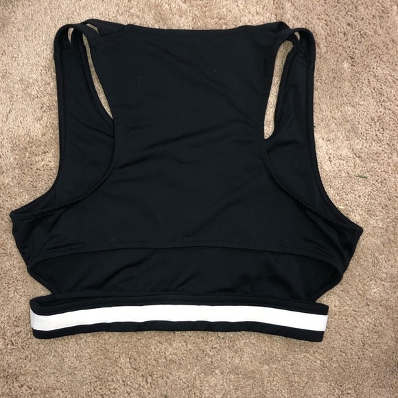 Yogatech Jazzy Sangria and Black Roxy Color Block Sports Bra Size XL - Picture 3 of 7